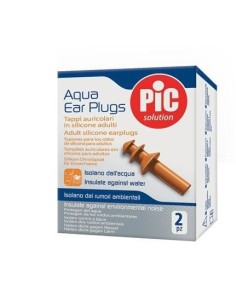 Pic Sport Tappi Auricolari Silicone Adulti 2 Pezzi